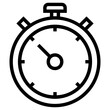 © rex - stopwatch icon, simple vector design