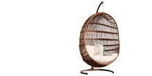 Brown Wicker Hanging Chair Transparent Background Images