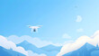 PPT background image drone theme