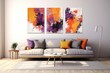 Textured Tales: Acrylic Canvases with Bold Strokes