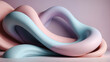 Imagine an abstract background that captures the essence of tranquility and serenity, incorporating soft pastel hues, gentle curves, and flowing lines to evoke a feeling of calmness and inner peace