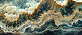 Fototapeta Łazienka - Microbial Mat Symphony A Layered Concert of Bacteria and Life