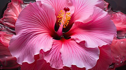 Poster - peony and pink flowers Finally