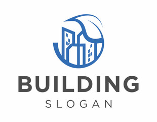 Poster - The logo design is about Building and was created using the Corel Draw 2018 application with a white background.