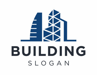 Poster - The logo design is about Building and was created using the Corel Draw 2018 application with a white background.