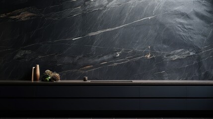 Sticker - slate dark stone texture