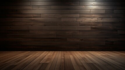 Sticker - flooring dark wood plank