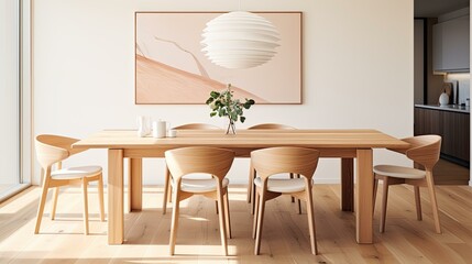 Wall Mural - maple light color wood