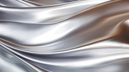 Canvas Print - surface light metal background