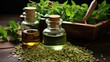 © vectorwin - herb oregano essential oil