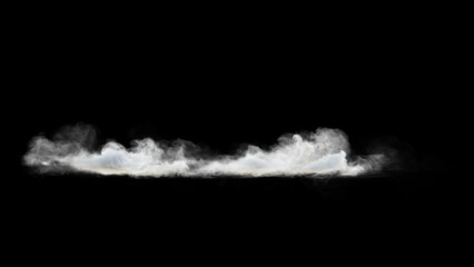 Wall Mural - cloud time lapse loop on alpha. cloud flow wind on alpha channel in a seamless loop.