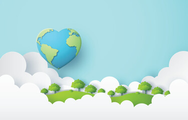 Wall Mural - earth day concept