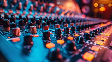 Music Studios: Showcase the behind-the-scenes of music production in recording studios, including mixing boards, microphones, and soundproof rooms