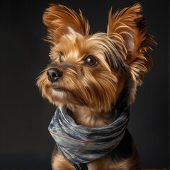 Wall Mural - Dotson yorkie mix