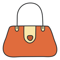 Poster - Creative design icon of purse

