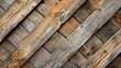 Worn Wooden Planks A Study in Texture and Age Generative AI