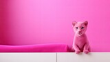 Fototapeta Kosmos - iconic pink panther
