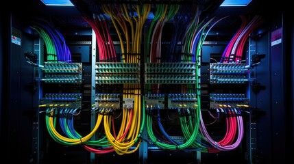 Poster - infrastructure structured cabling network