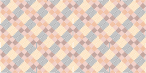 Wall Mural - Zigzag line , seamless pattern. Vector illustration.