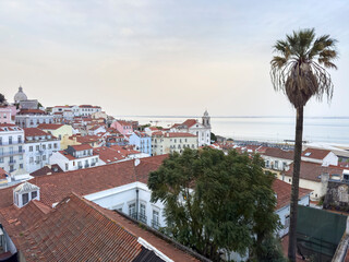 Poster - Miradouro das Portas do Sol in Lisbon