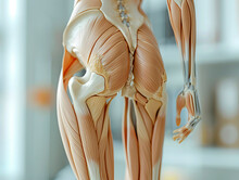 Female Hip Muscle Anatomy.