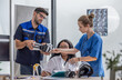 © SpaceOak - Innovative team including engineer, doctor and surgeon design robotic limbs for patient rehab.