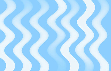 Wall Mural - white painted waves on a blue background. abstract background.