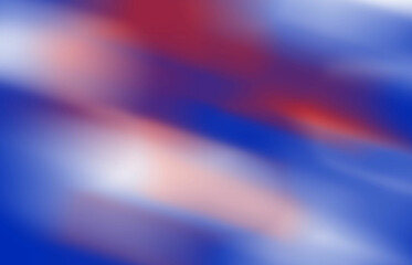 Wall Mural - motion blur background for business or news. red, blue and white background.