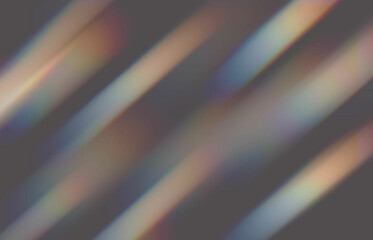 Wall Mural - abstract defocused image with chromatic aberration effect. lines of speculars and light.