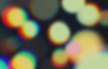 Wall Mural - abstract defocused image with chromatic aberration effect.