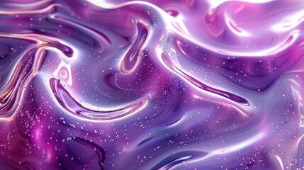 Poster - Detailed close up of a vibrant purple and blue background