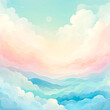 © AyarosP - A gentle pastel background that blends soft hues together in a seamless gradient