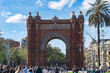 Arc de Triomf, Barcelona, Katalonien