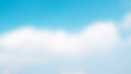 Wall Mural - Blurred of blue sky and white clouds .blue sky background.
