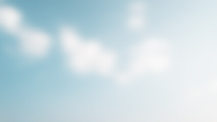 Wall Mural - Blurred of blue sky and white clouds .blue sky background.