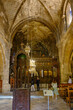 Interior of Greek Orthodox church in Bellapais Abbey, Cyprus.