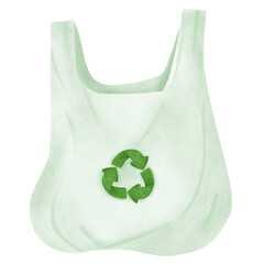 Plastic bags save the world With the concept of saving energy to protect the environment. Earth Day Festival