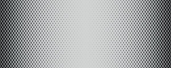 Aufkleber - Black and white diamond halftone background. Halftone diamond background. Black and white comic pattern.