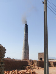 Brick factory in Pakistan | Air pollution