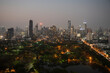 Bangkok Cityscape At Night
