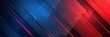 © SKIMP Art - abstract background with blue and red gradients, geometric shapes, diagonal lines modern look Generative AI