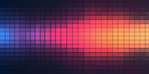Poster - A colorful, abstract background with a red and blue stripe