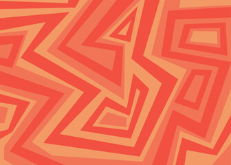 Poster - Abstract background with irregular geometric lines pattern