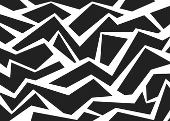 Poster - abstract background with irregular geometric pattern