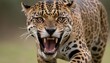 A-Jaguar-With-Its-Teeth-Bared-In-A-Fearsome-Snarl-Upscaled_4