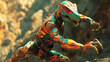 Game character hybrid animal colorful