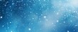 Winter snowflakes background with blue gradient and white falling snow for Christmas, New Year or other winter events Generative AI