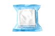 Disinfectant Wipe Packet isolated on transparent background, PNG Object