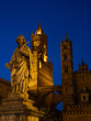 la cattedrale di Palermo nella blue hour