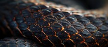 Snake Skin Texture An Armor Of Overlapping Scales Offering Protection And Flexibility In The Wild